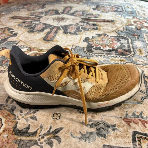 Salomon Outpulse Outdoor Hiking Shoes Women's US 9 Fenugreek Orange Sneaker - Picture 6 of 10